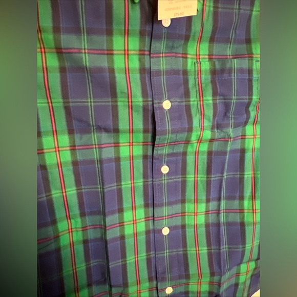 Boys Crewcuts Button Down Shirt Size 8 Pocket On Shirt NWT - Picture 8 of 11